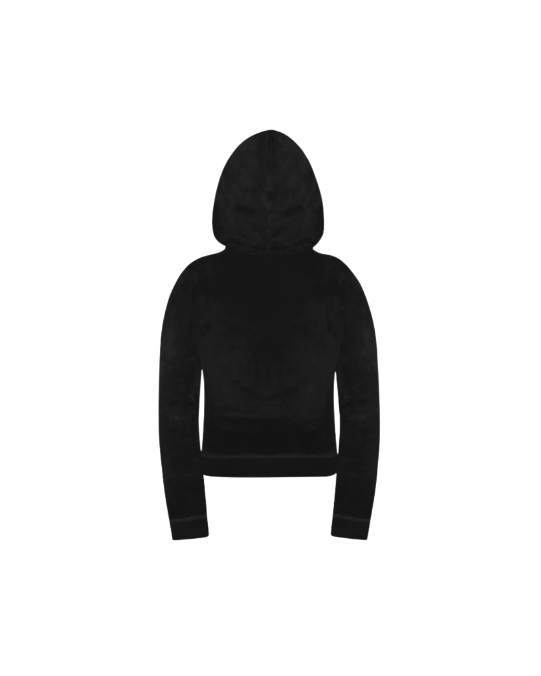 Myra Jay Cotton Onyx Zip Logo Hoodie