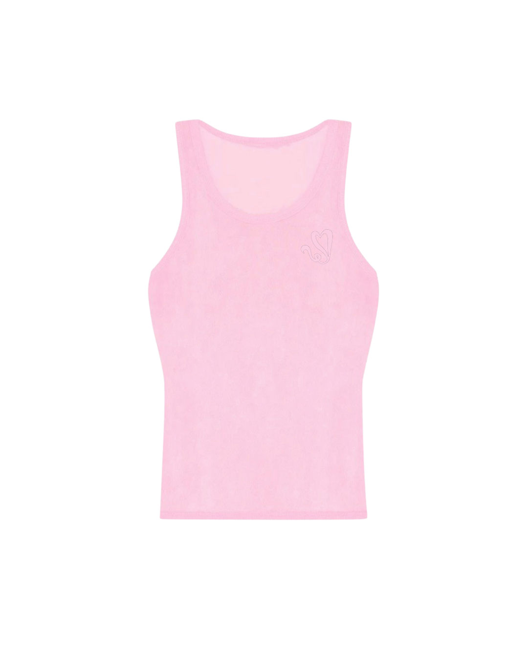 Myra Jay Cotton Pink Tank Top